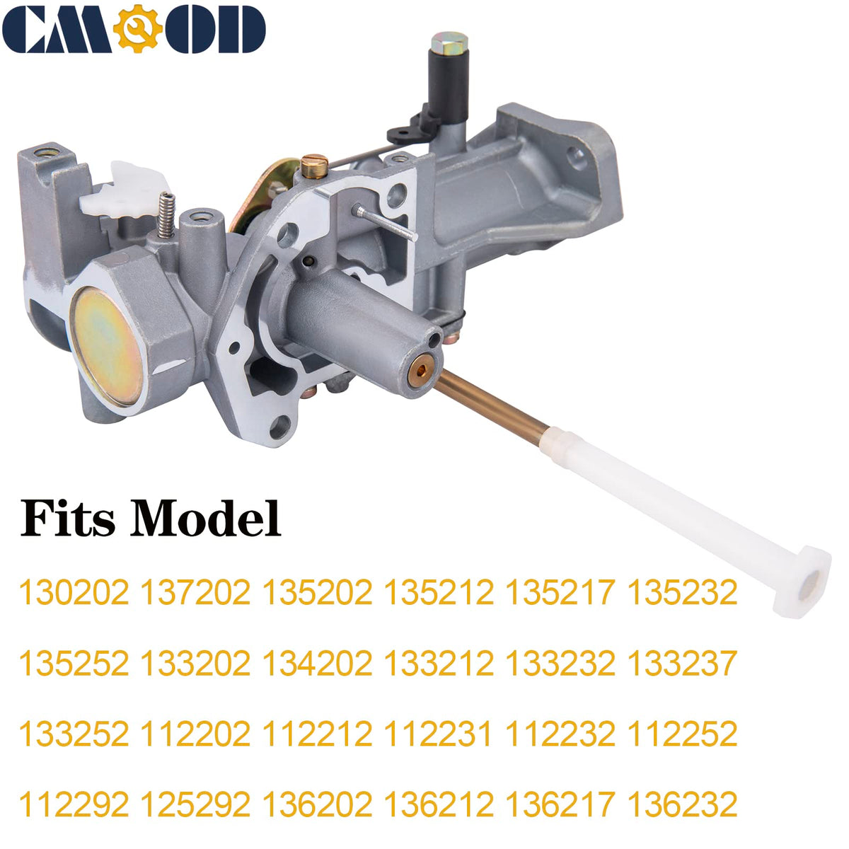CMOOD packaged replacement kit with carburetor, filter, spark plug, and gaskets