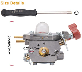 CMOOD primer bulbs 2-pack ready for installation in compatible carburetors