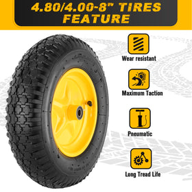CMOOD robust welded rim supports heavy loads on rough terrain