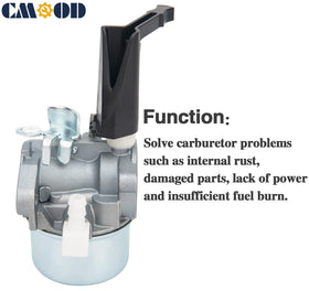 CMOOD spark plug included to support dependable ignition