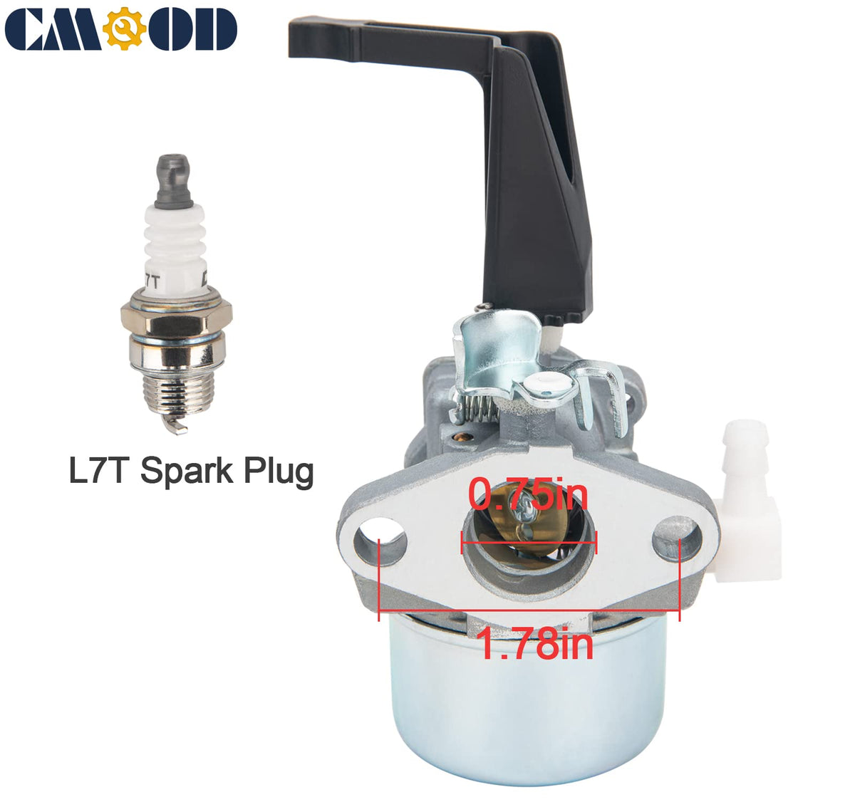 CMOOD tiller carb installation kit simplifies mounting on compatible engines