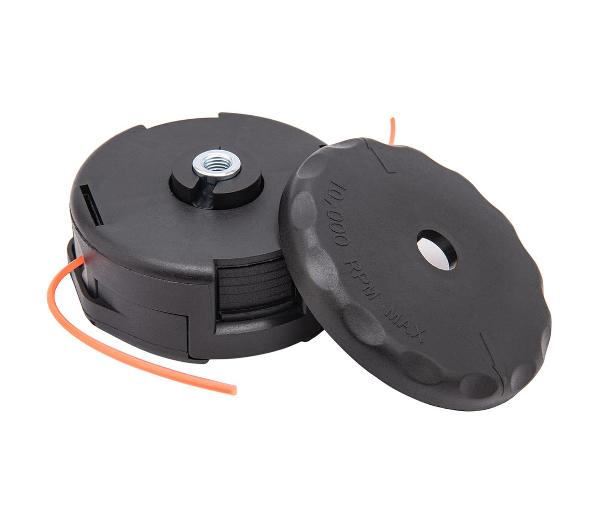 CMOOD installation guide shows easy setup for straight shaft trimmers.