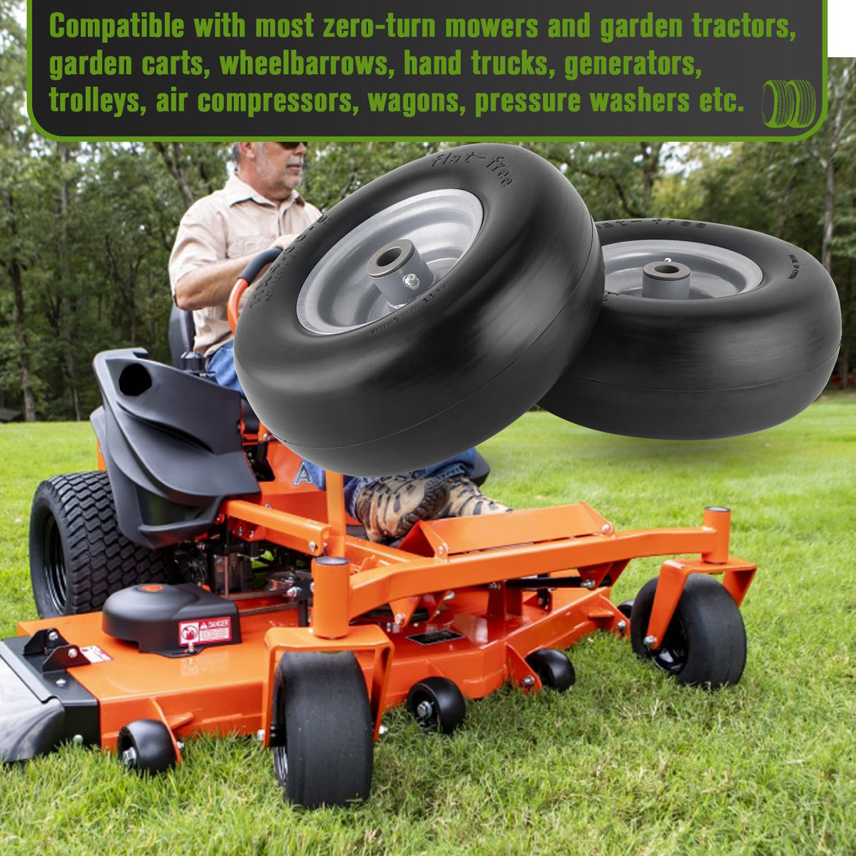 CMOOD includes bushings and spacers for easy installation and versatile use.