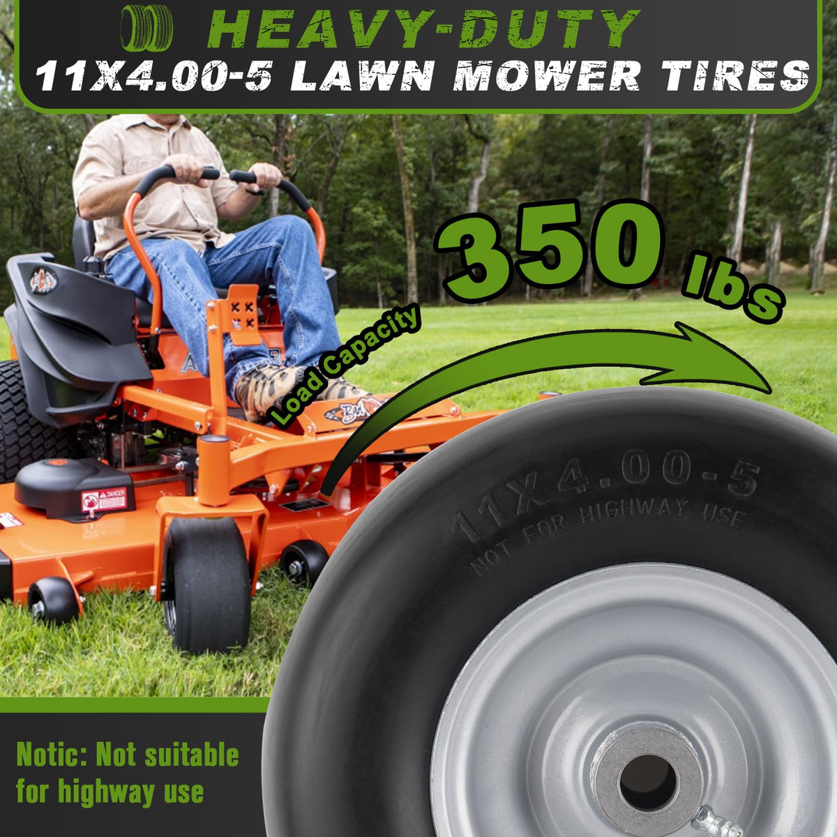 CMOOD universal adapter kit ensures a perfect fit across many mower models.