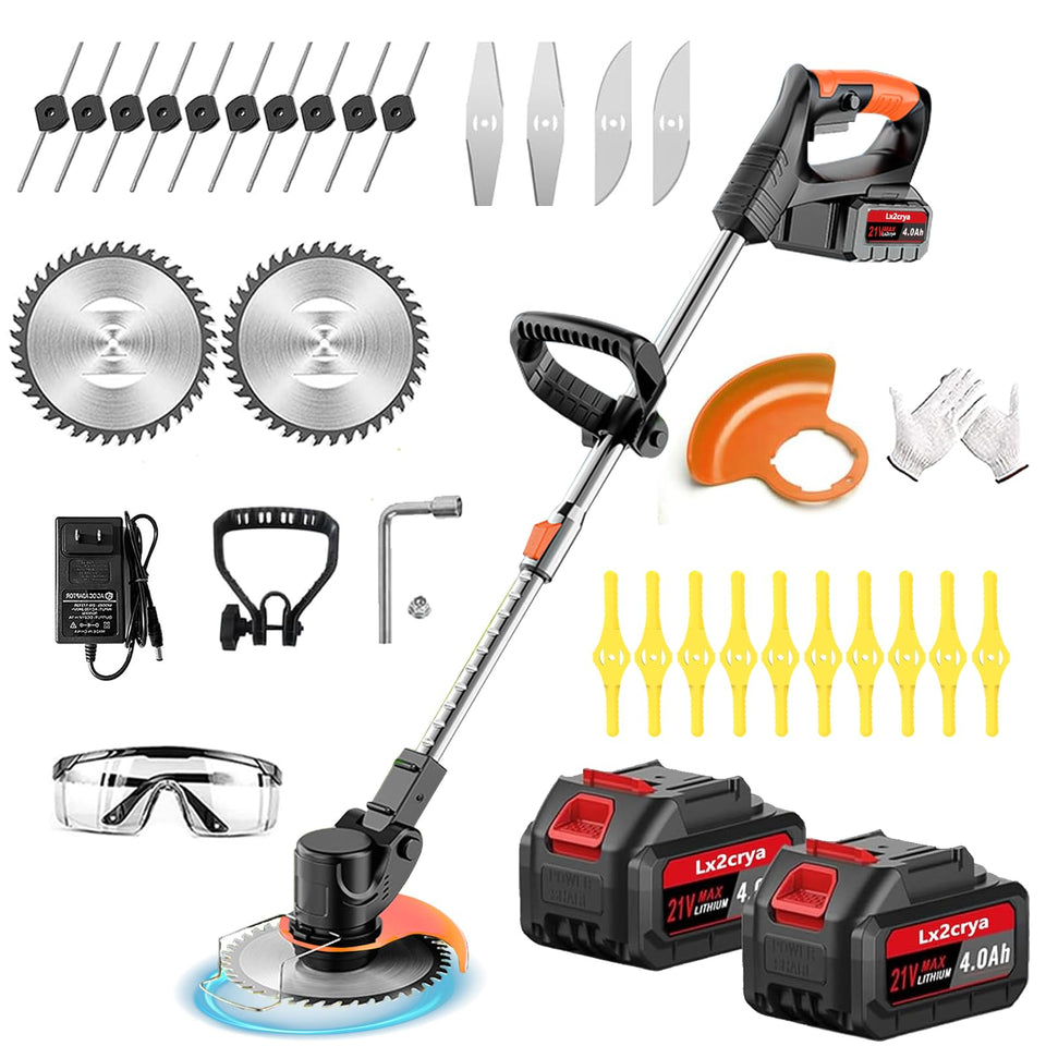 Cn2lxya electric weed wacker compact design for easy yard cleanup.