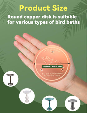 CNARIO copper disk is suitable for all seasons, keeping water clear year-round.
