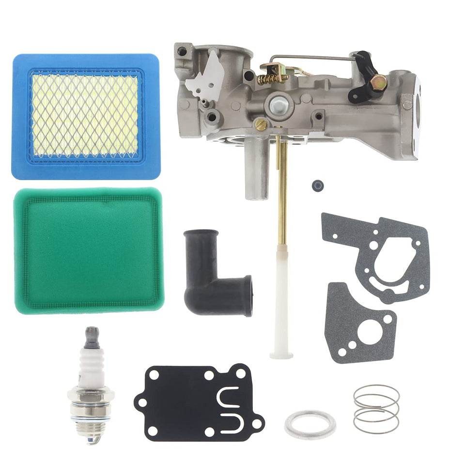 Cnfaner 498298 carburetor assembly for Troy-Bilt tillers improves starting reliability and fuel efficiency.