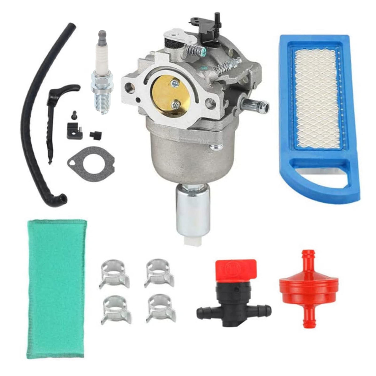 Cnfaner carburetor kit for John Deere 108 closeup improves fuel delivery for reliable starts