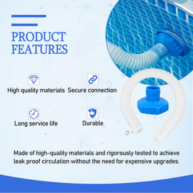 CNGGV 25016 precision connectors snap securely, eliminating clamps or sealants.
