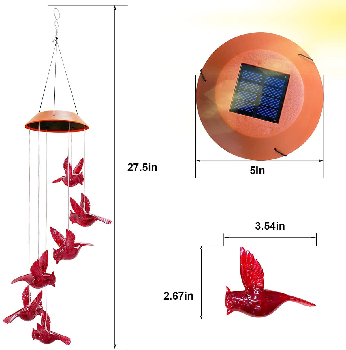 cnstorm Cardinal housewarming gift idea brightens homes and outdoor spaces