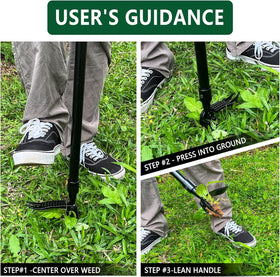 CNSYZX easy-weeding action demonstrates simple push and pull technique
