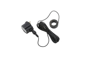 CNZ 12-LED cool white submersible ring lights fountain outlets clearly.