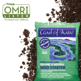 Coast of Maine Sprout Island mix highlighting drainage and aeration for healthy roots