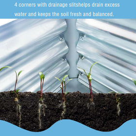 COATTOA 32-inch height reduces bending for comfortable gardening.
