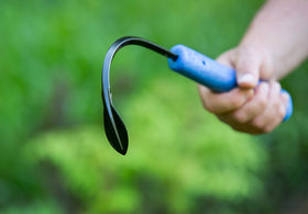 CobraHead Original recycled plastic handle closeup showcases eco-friendly material