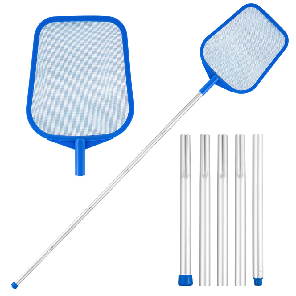 Coclothy pool net fine-mesh-head catches small debris efficiently.