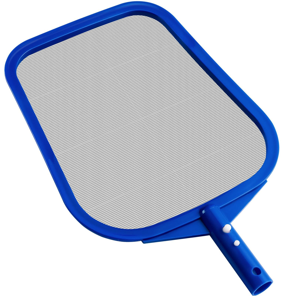 coclothy Pool Skimmer Net front view highlights fine mesh for efficient debris capture.