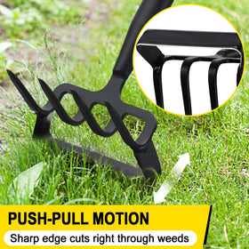 COCONUT adjustable long handle helps reduce back strain during gardening