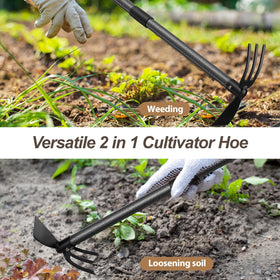 Coconut ergonomic, non-slip grip for comfortable extended gardening sessions