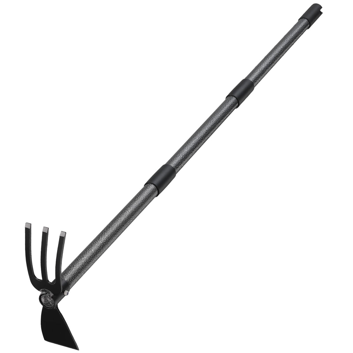 COCONUT garden hoe long-handle design eases back strain while weeding.