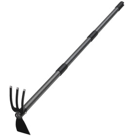 COCONUT garden hoe long-handle design eases back strain while weeding.