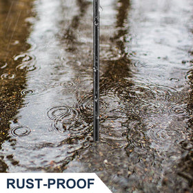 COCONUT metal probe rod works in wet soil for reliable ground detection