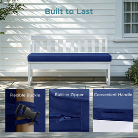 Codi cover is machine-washable for easy outdoor cleaning.