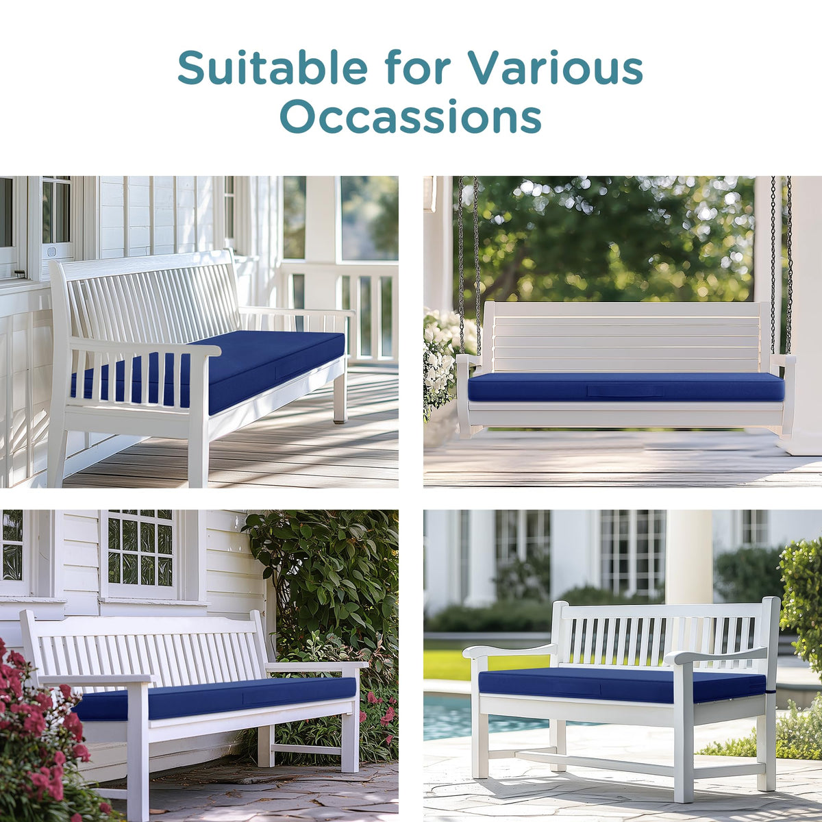 Codi lightweight cushion remains portable for easy transport.