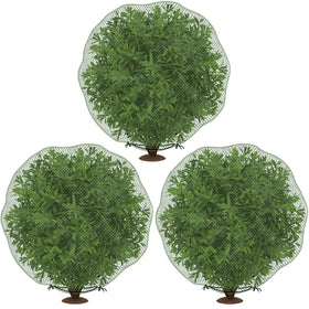 Codree deer netting pack draped over shrubs for wildlife protection and airflow