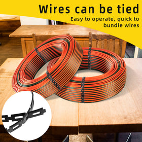 Codree versatile plant ties used to support growth and organize wires.
