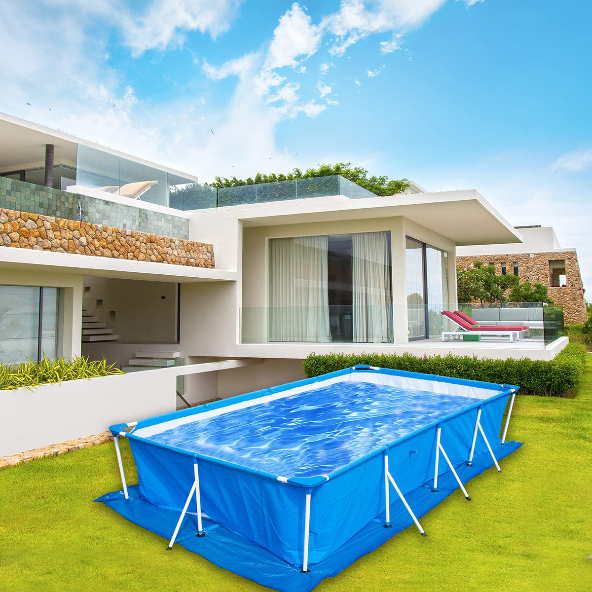 Codree bottom protection for above-ground pools helps extend life