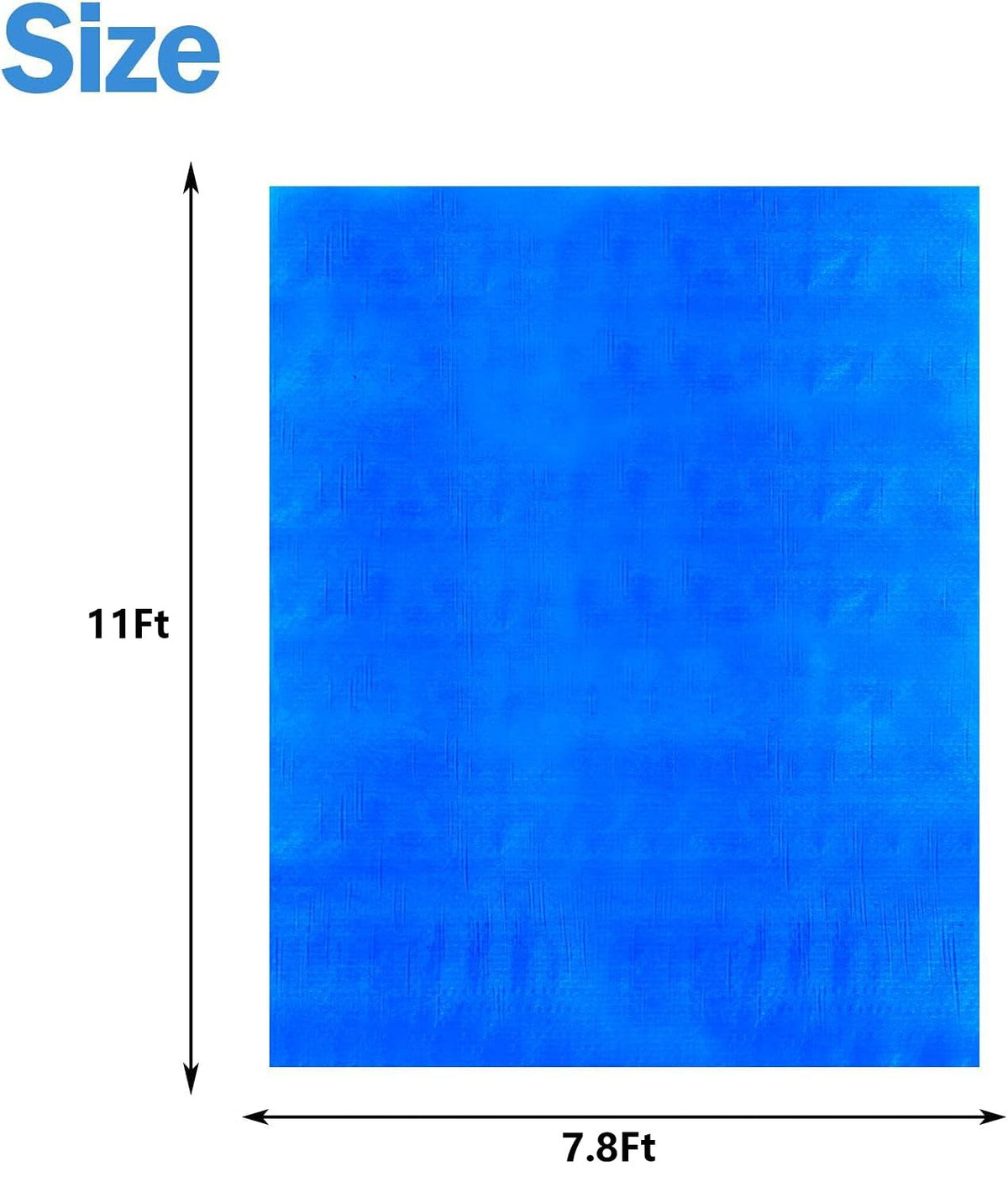 Codree premium PE material pool ground cloth demonstrating durability