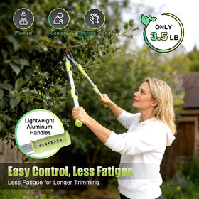 Cogardenshower 2-inch branch capacity demonstrated on thick growth