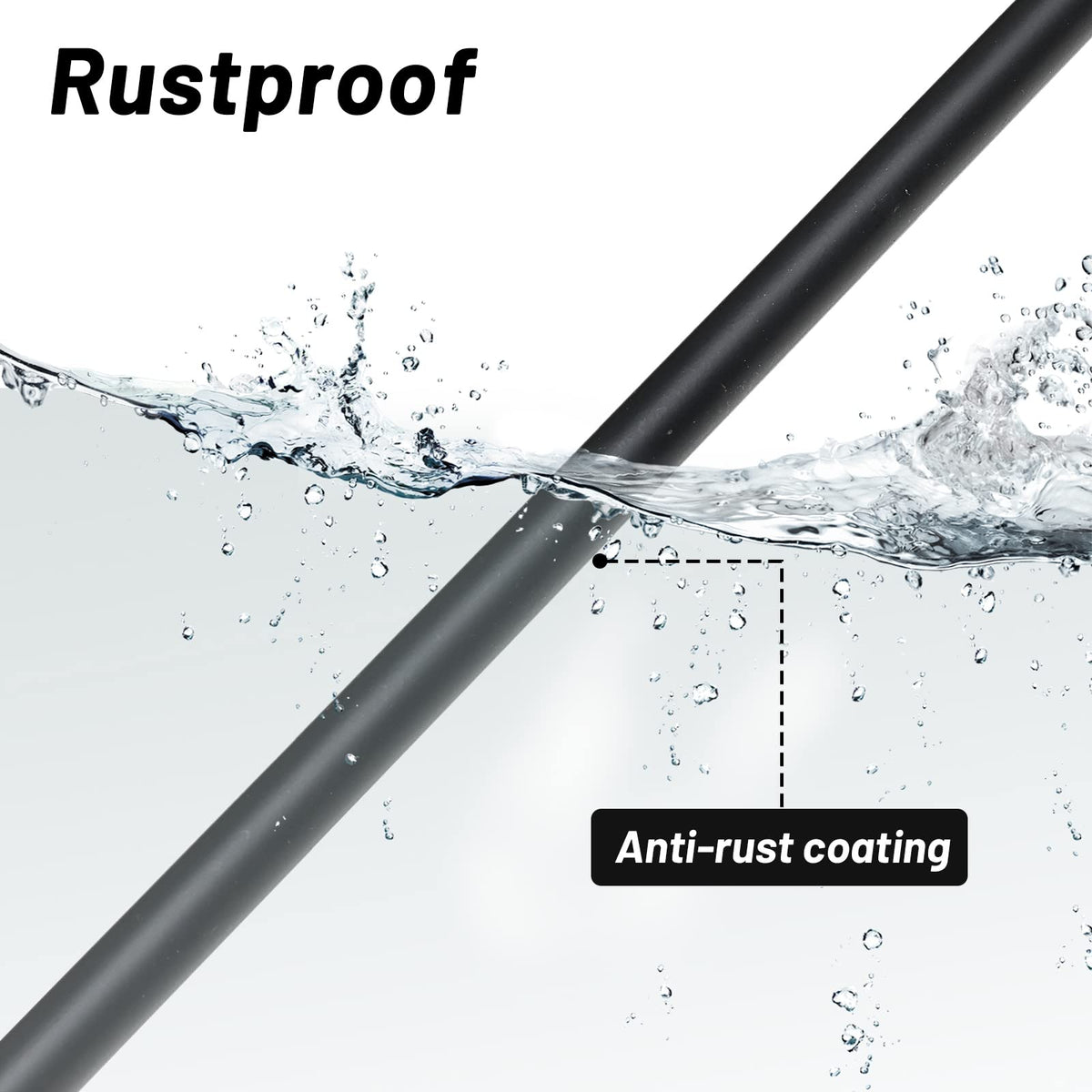 Cogardenshower adjustable length 32 to 48 inches for underground probing tasks.