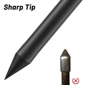 Cogardenshower soil probe rod displaying ergonomic T-handle for better control.