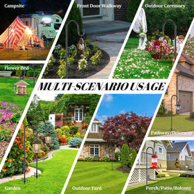 Cogardenshower-multi-use-garden-hook suitable for wind chimes and lanterns