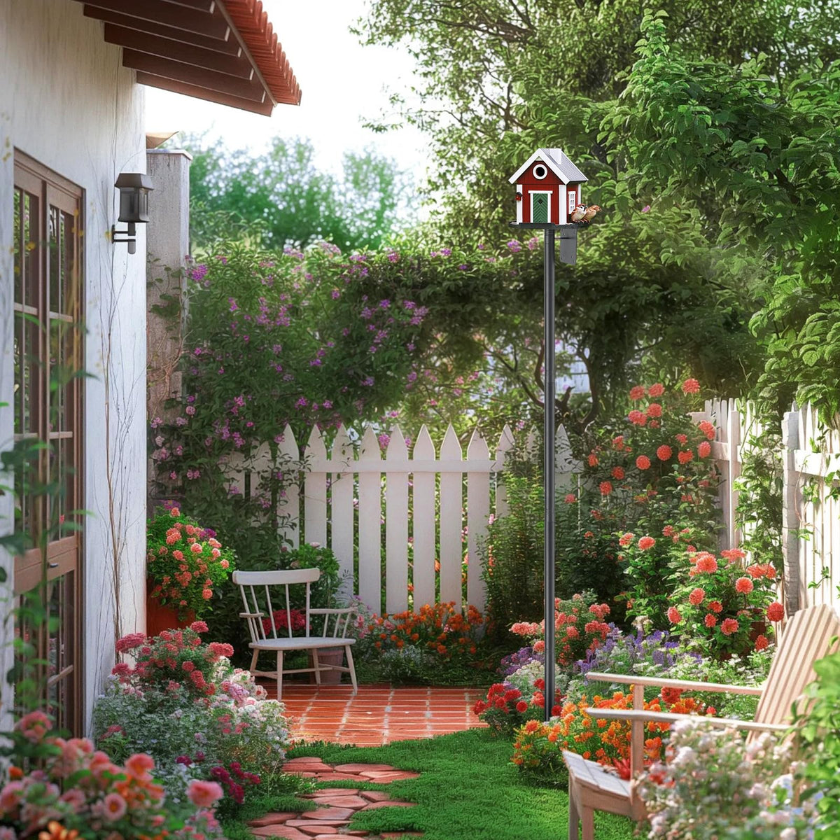 Cogardenshower tool-free assembly enables quick, secure installation.