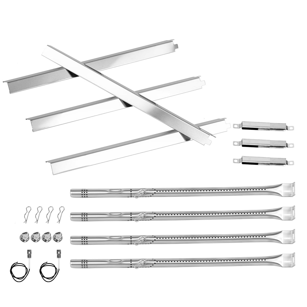 COGRICHBF heat plate for Char-Broil Performance 4-burner grill delivers even heat coverage