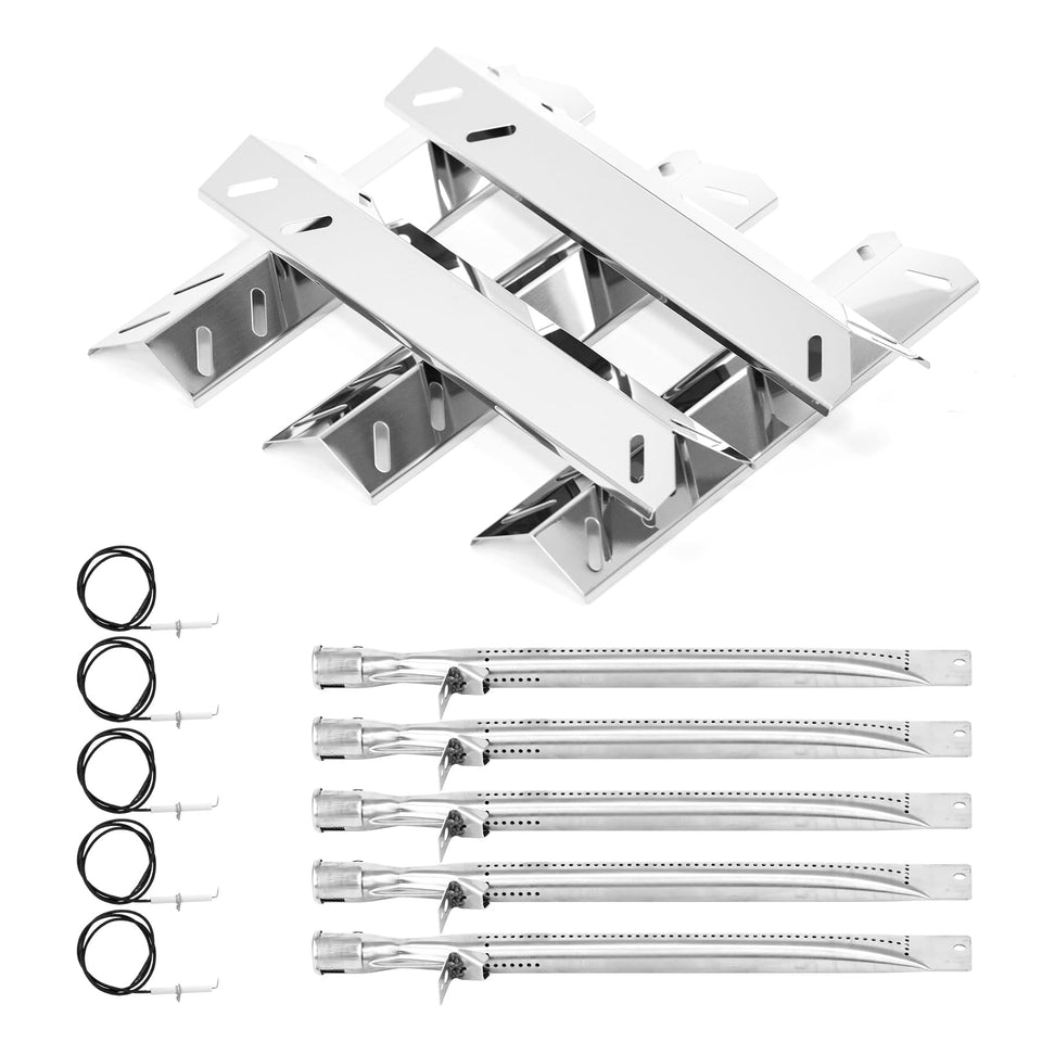 COGRICHBF grill burner for Cuisinart 5-burner delivers even heat across the grate.