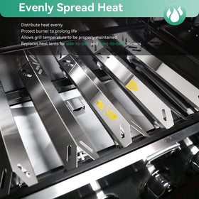 COGRICHBF grill parts assembly aids a smooth replacement.
