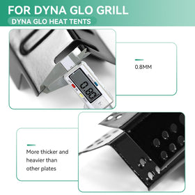 COGRICHBF heat shield protects burners during high heat cooking