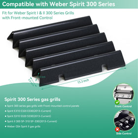 COGRICHBF heat plate guard for Spirit II measures 15.3 inches.