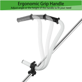 Cokacot adjustable-angle design lets you stand upright for better posture.