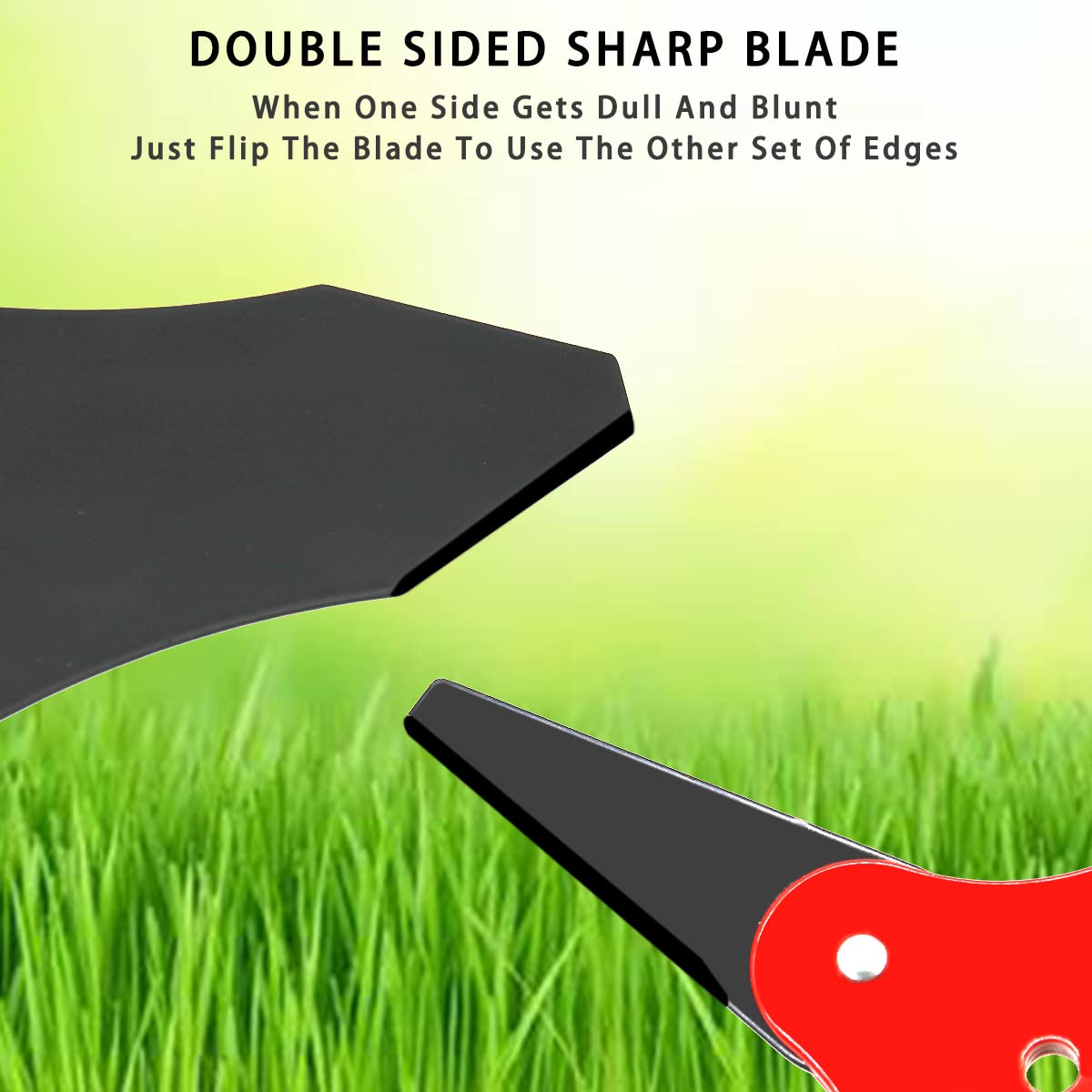 Cokacot 1-inch arbor fits most trimmers for quick installation.