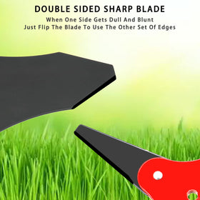 Cokacot 1-inch arbor fits most trimmers for quick installation.
