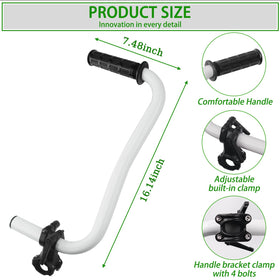 Cokacot ergonomic trimmer grip delivers greater control and comfort during yard work.