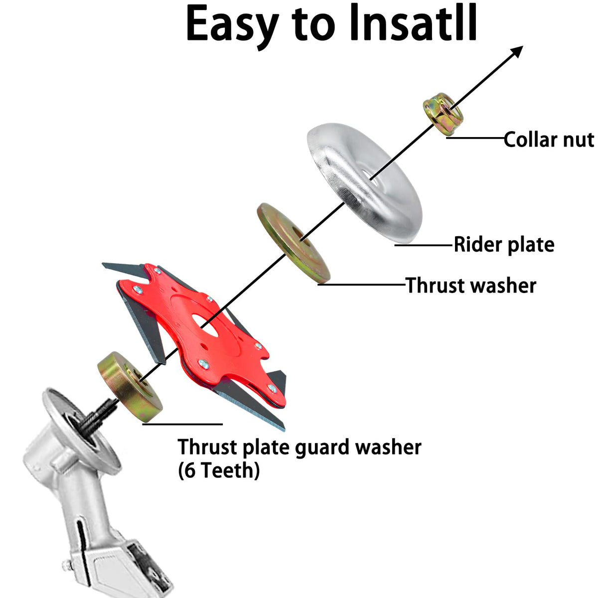 Cokacot set includes hardware and L-wrench for easy installation.