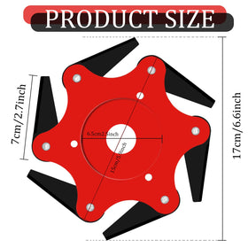 Cokacot reversible head cuts from multiple angles for cleaner edges.