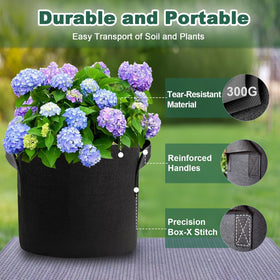 COOKIELE breathable fabric close-up, promoting airflow and fast drainage for roots.