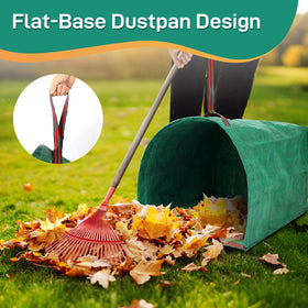 Cokiele polypropylene heavy-duty leaf bag withstands outdoor use and repeated emptying.